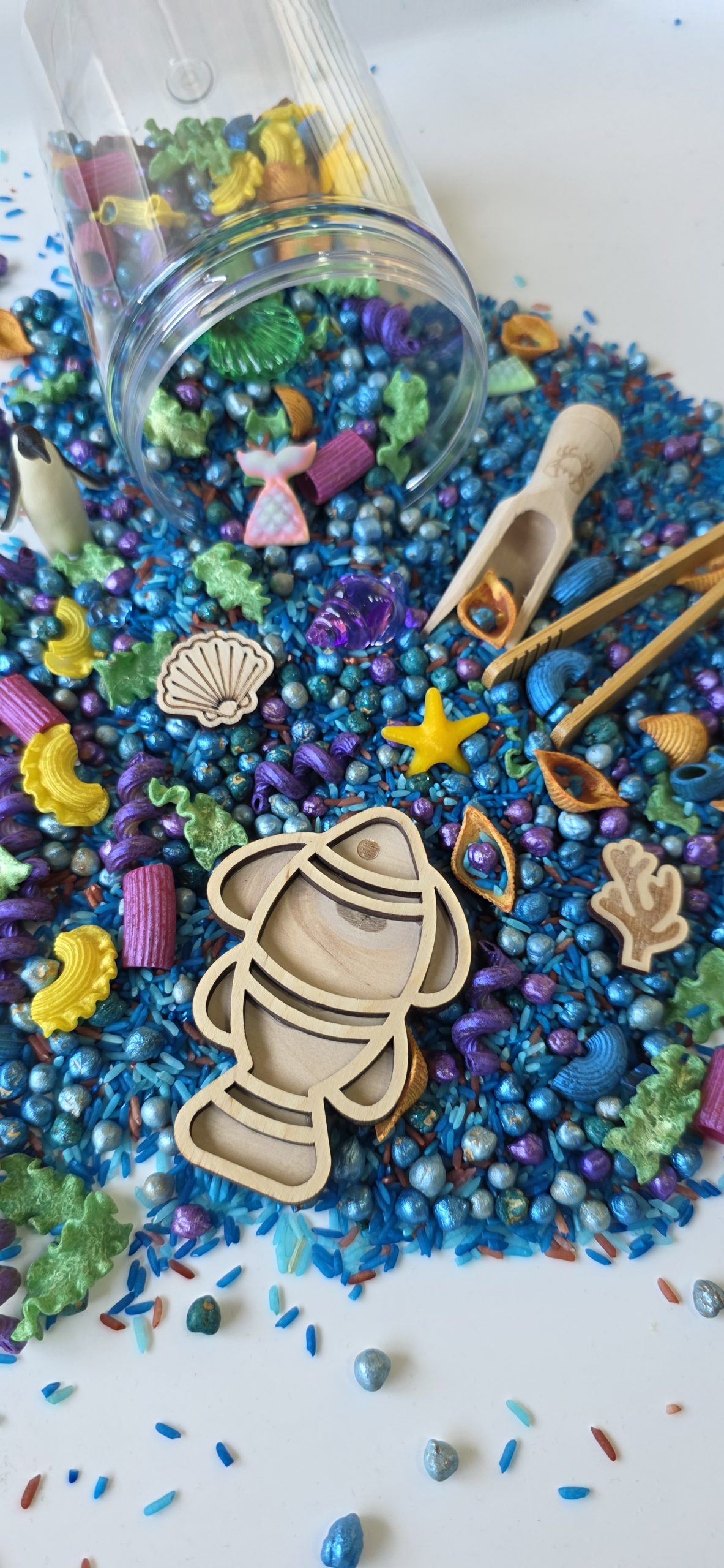 SensoryFun | Pour And Play - Under The Sea Mix - Afbeelding 2