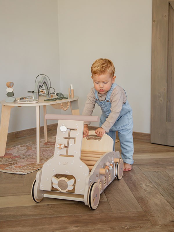 Label Label | 3 in 1 Rocker, Walker and Car - Nougat - Afbeelding 4