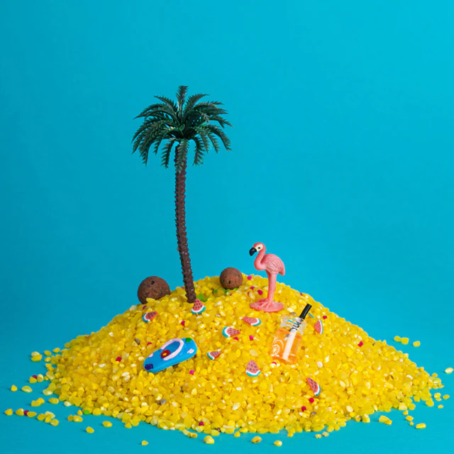 Petit Boum | Sensorische fles Spy – Flamingo - Afbeelding 2