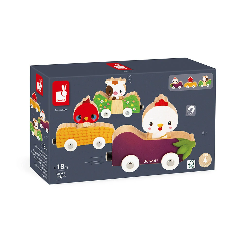 Janod | Magnetische boerderijdieren - Afbeelding 5