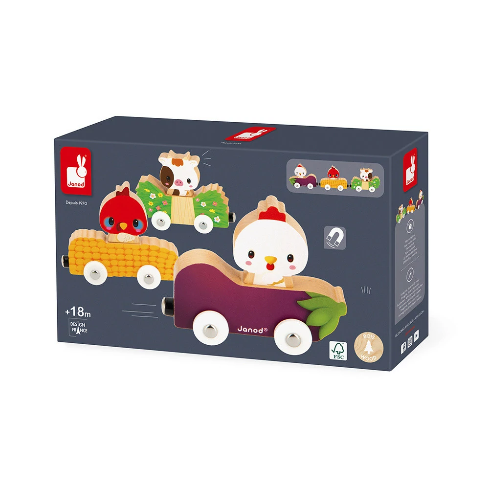 Janod | Magnetische boerderijdieren - Afbeelding 6