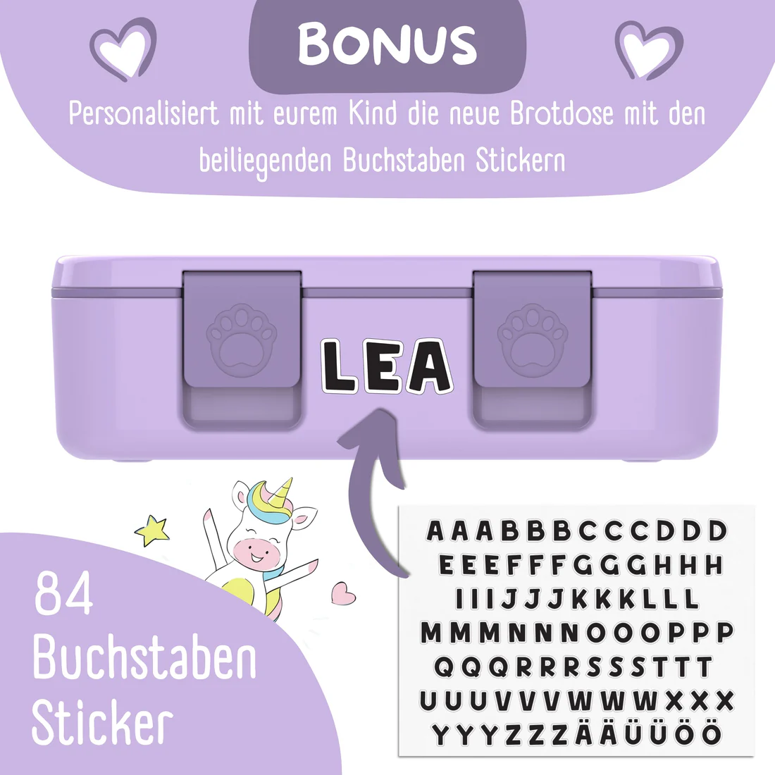 Bearfoot | Bento Box - Zeemeermin - Afbeelding 5