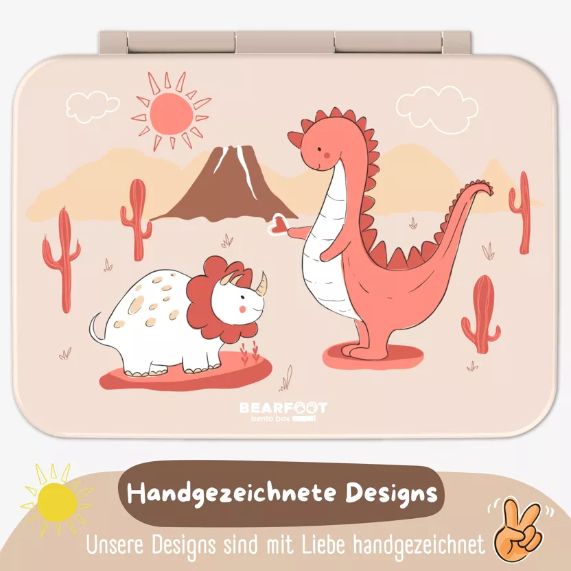 Bearfoot | Bento Box - Dino - Afbeelding 4