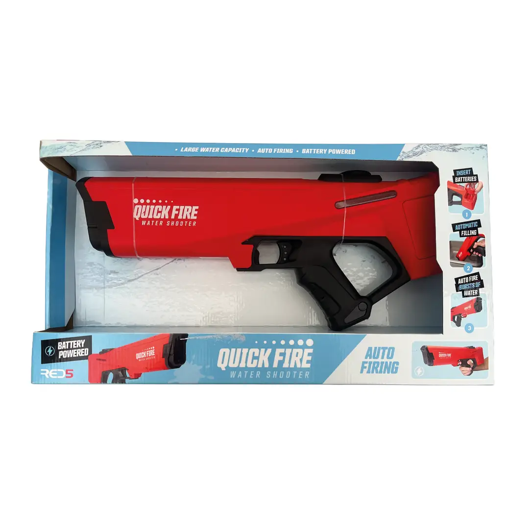 Quick Fire Water Shooter – Rood - Afbeelding 4