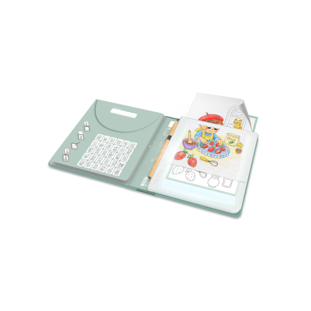 Kidywolf | K-draw Pad - Food Around The World