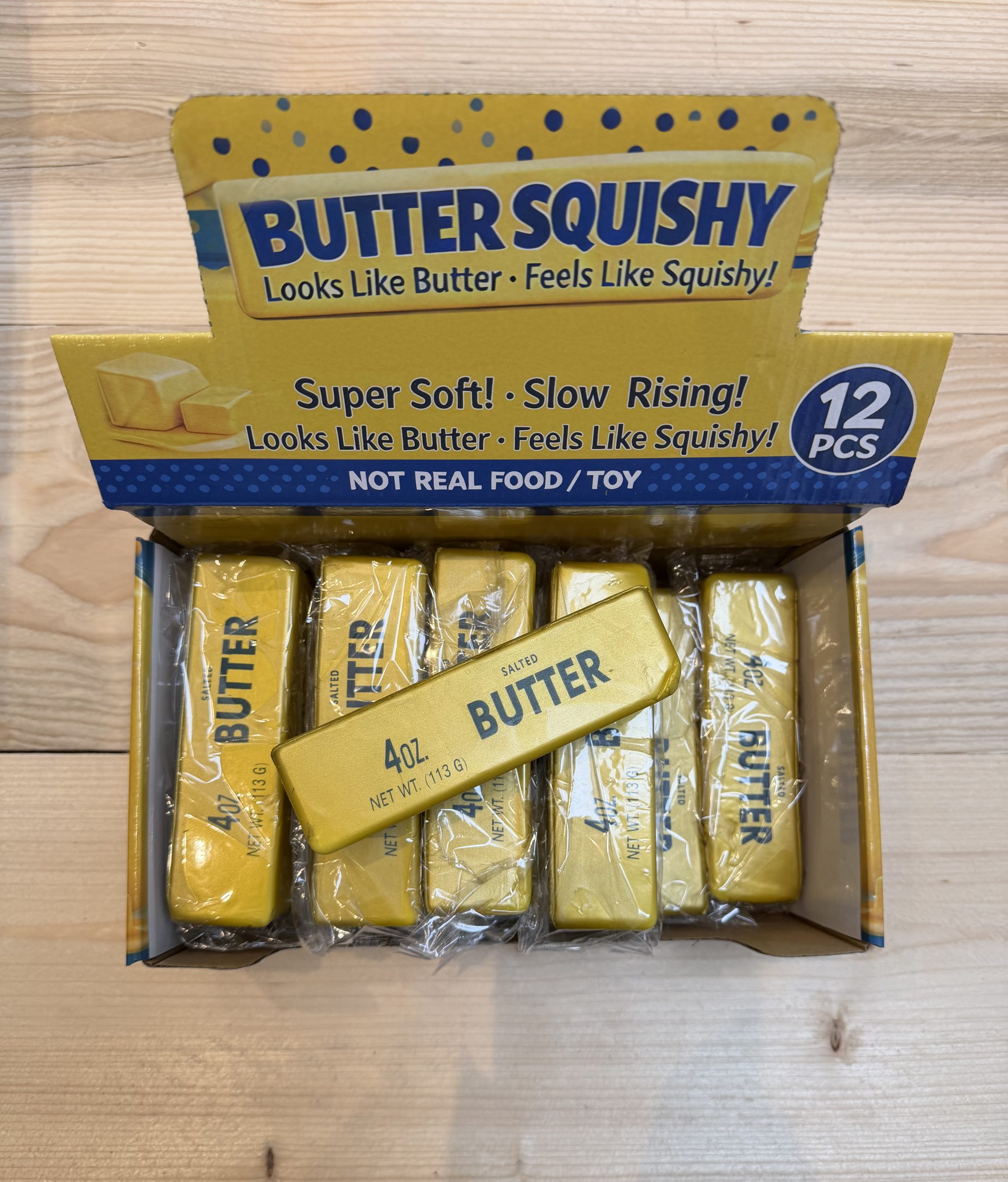 Squishy Foam Butter Fidget - Goud