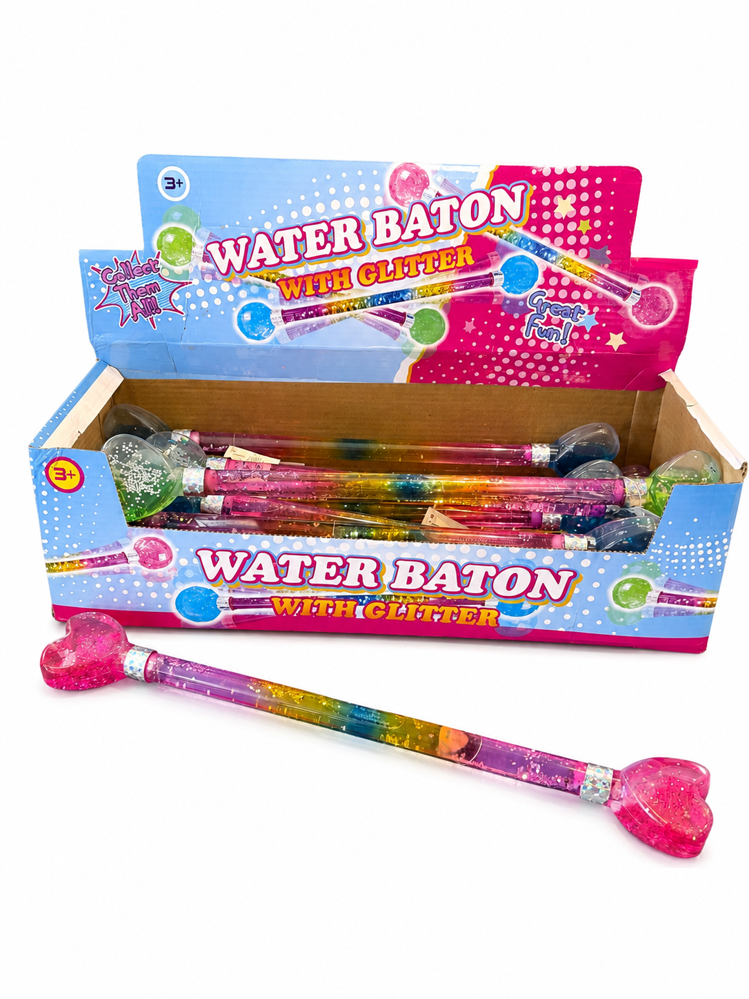 Waterstok met Glitters