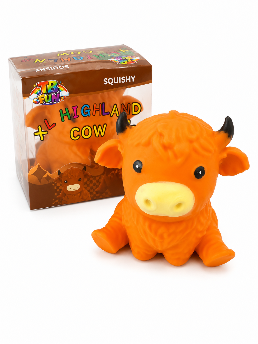 TB Fun | XL Highland Cow Squishy Fidget