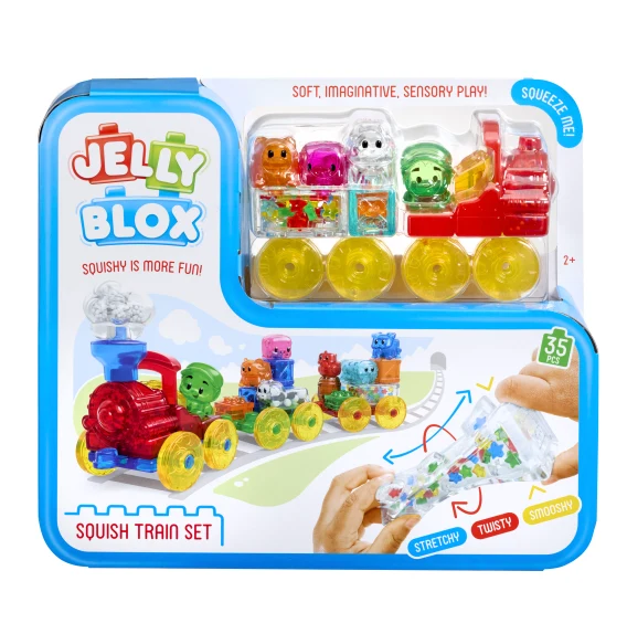 Jelly Blox | Squish train set