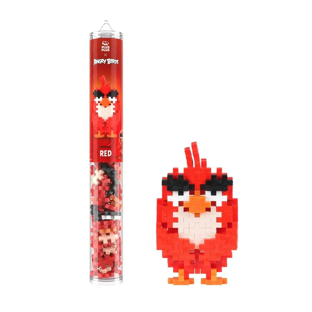 Plus-Plus | Tube Angry Birds - Red 110 stuks