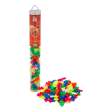 Plus-Plus | Tube Neon 100 stuks