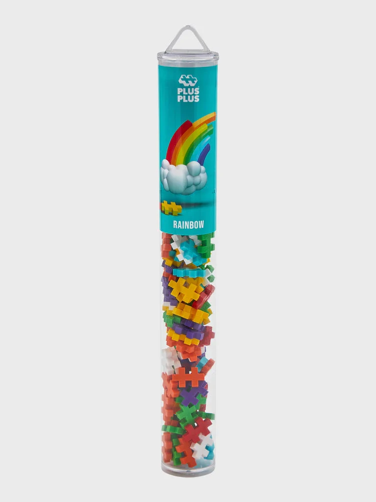 Plus-Plus | Tube Rainbow 100 stuks - Afbeelding 2