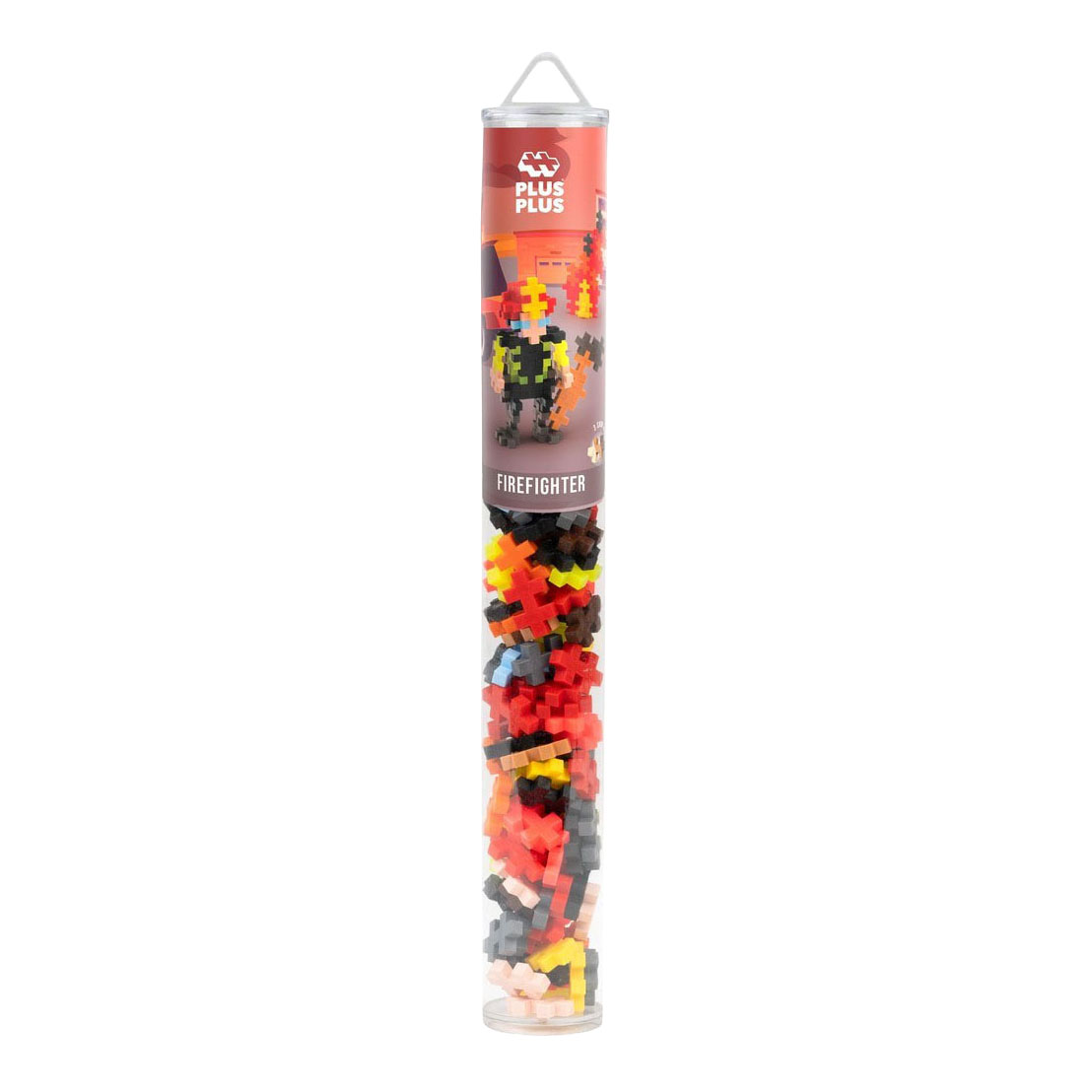 Plus-Plus | Tube Fire Fighter 100 stuks - Afbeelding 4
