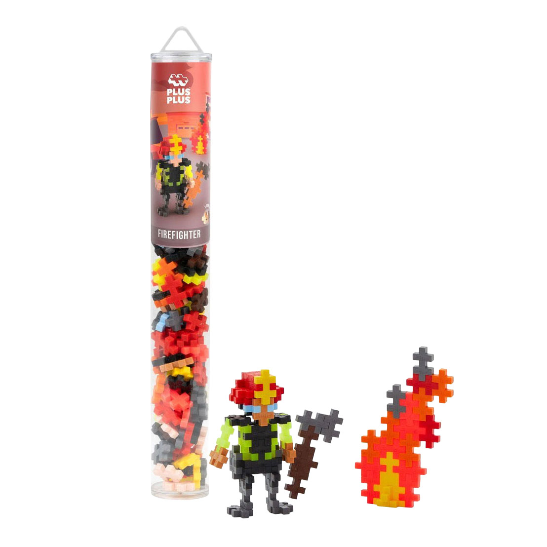 Plus-Plus | Tube Fire Fighter 100 stuks