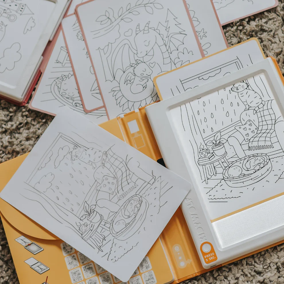 Kidywolf | Kidydraw Pad Refill ‘Pets’ 6+ - Afbeelding 6
