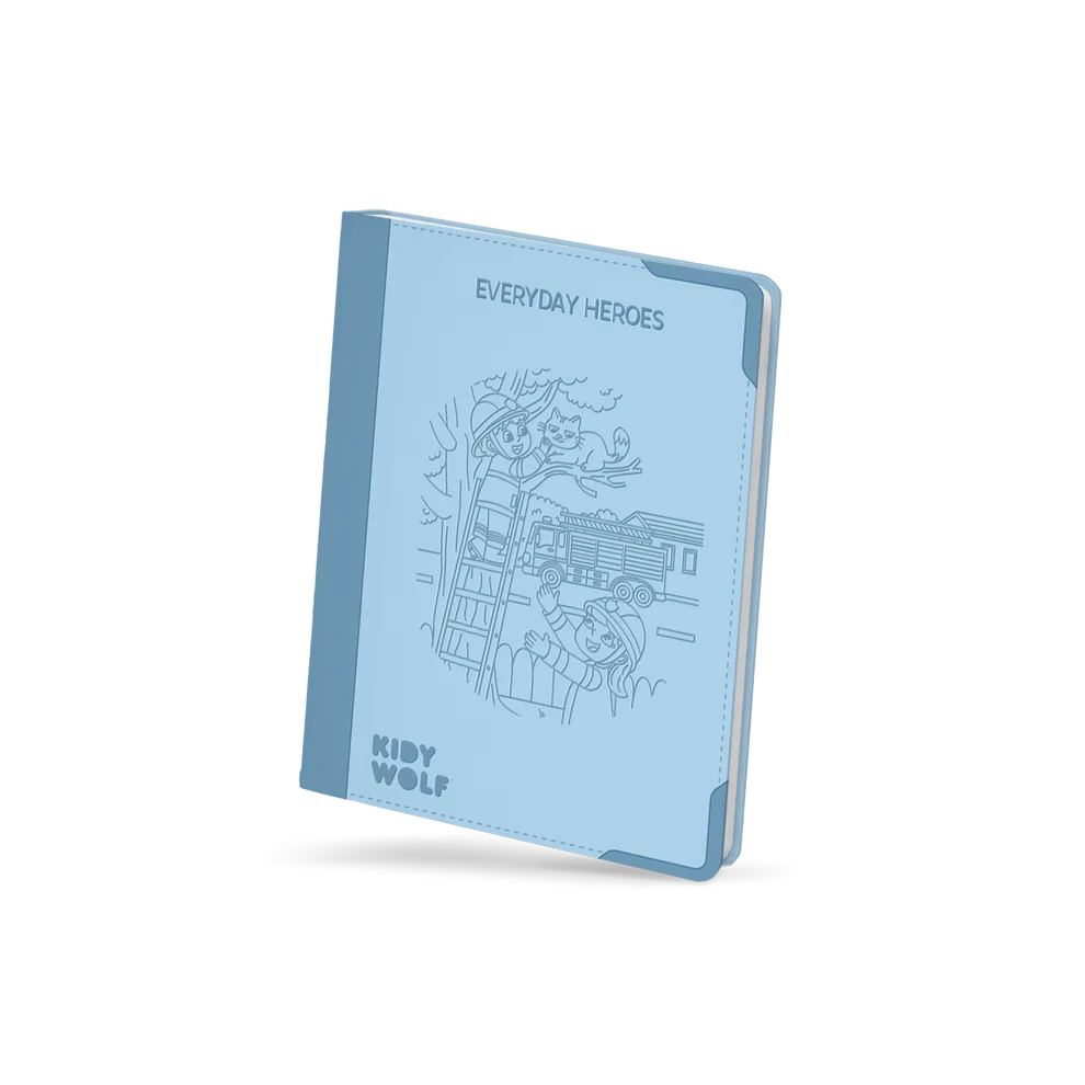 Kidywolf | Kidydraw Pad Refill 'Everyday heroes' 6+ - Afbeelding 3