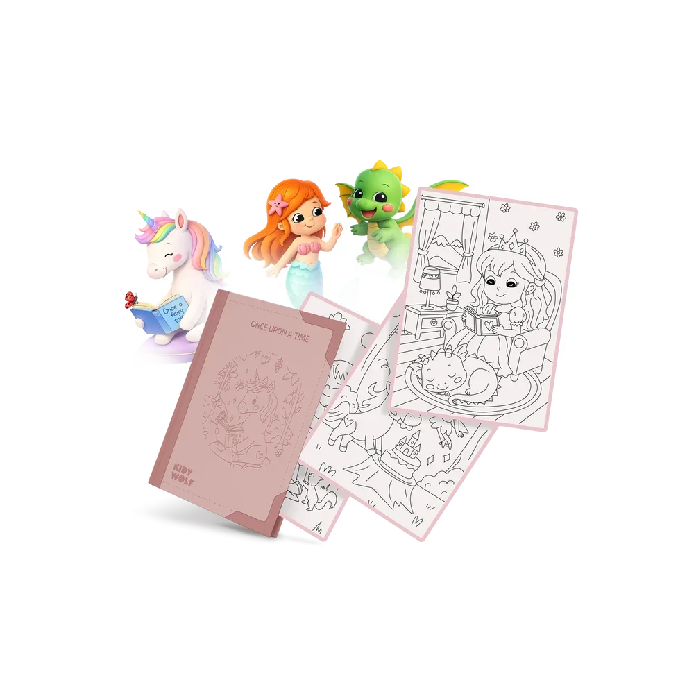 Kidywolf | Kidydraw Pad Refill ‘Once Upon a Time’ 6+