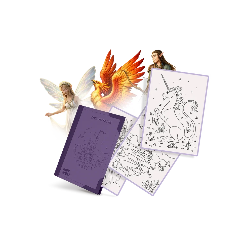 Kidywolf | Kidydraw Pad Refill ‘Once Upon a Time’ 8+