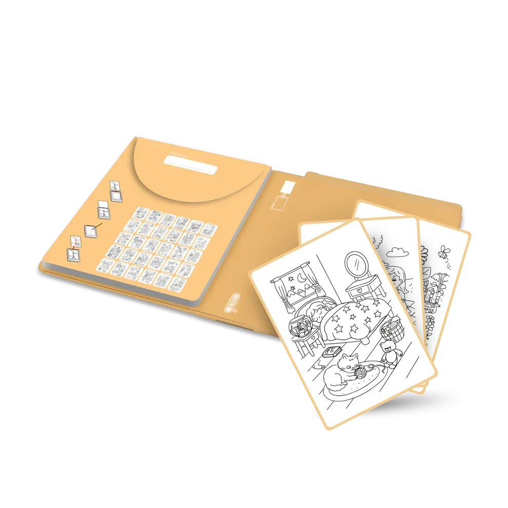 Kidywolf | Kidydraw Pad Refill ‘Pets’ 6+ - Afbeelding 2