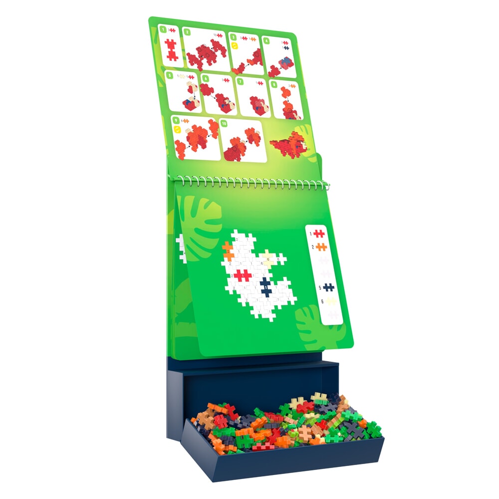 Plus-Plus | Activity Pad – Dinosaurs - Afbeelding 4