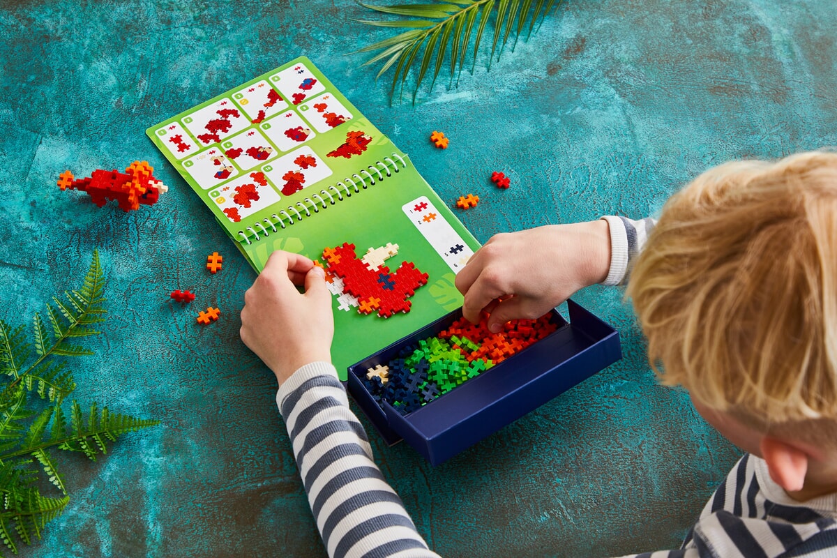 Plus-Plus | Activity Pad – Dinosaurs - Afbeelding 6