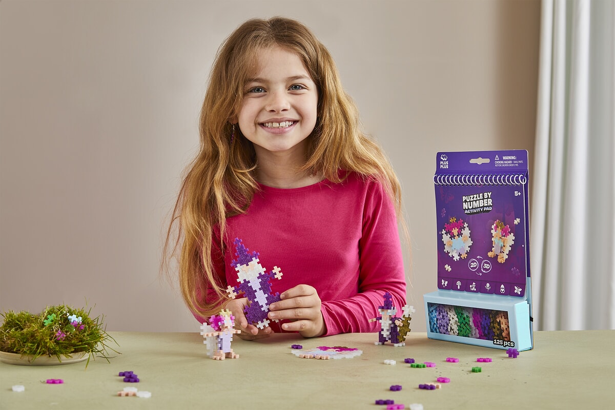 Plus-Plus | Activity Pad – Betoverd Bos - Afbeelding 5
