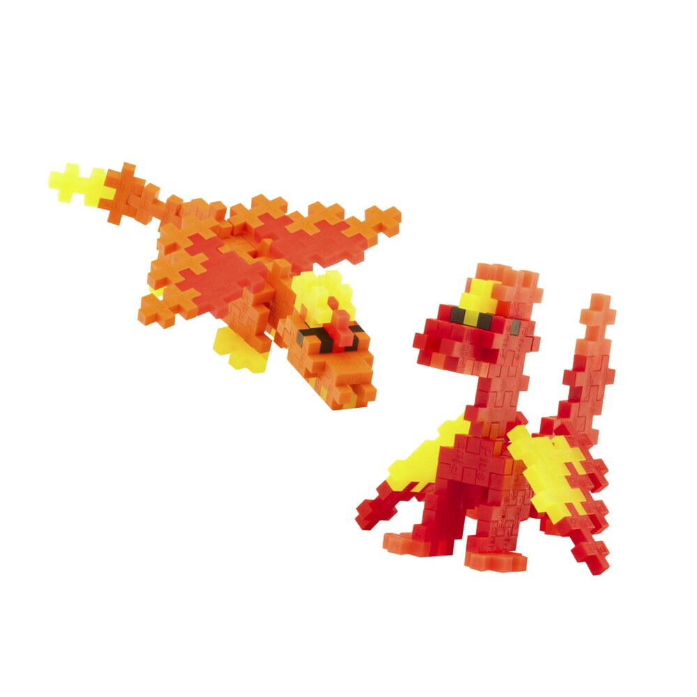 Plus-Plus | Tube Fire Dragons 100 stuks - Afbeelding 2