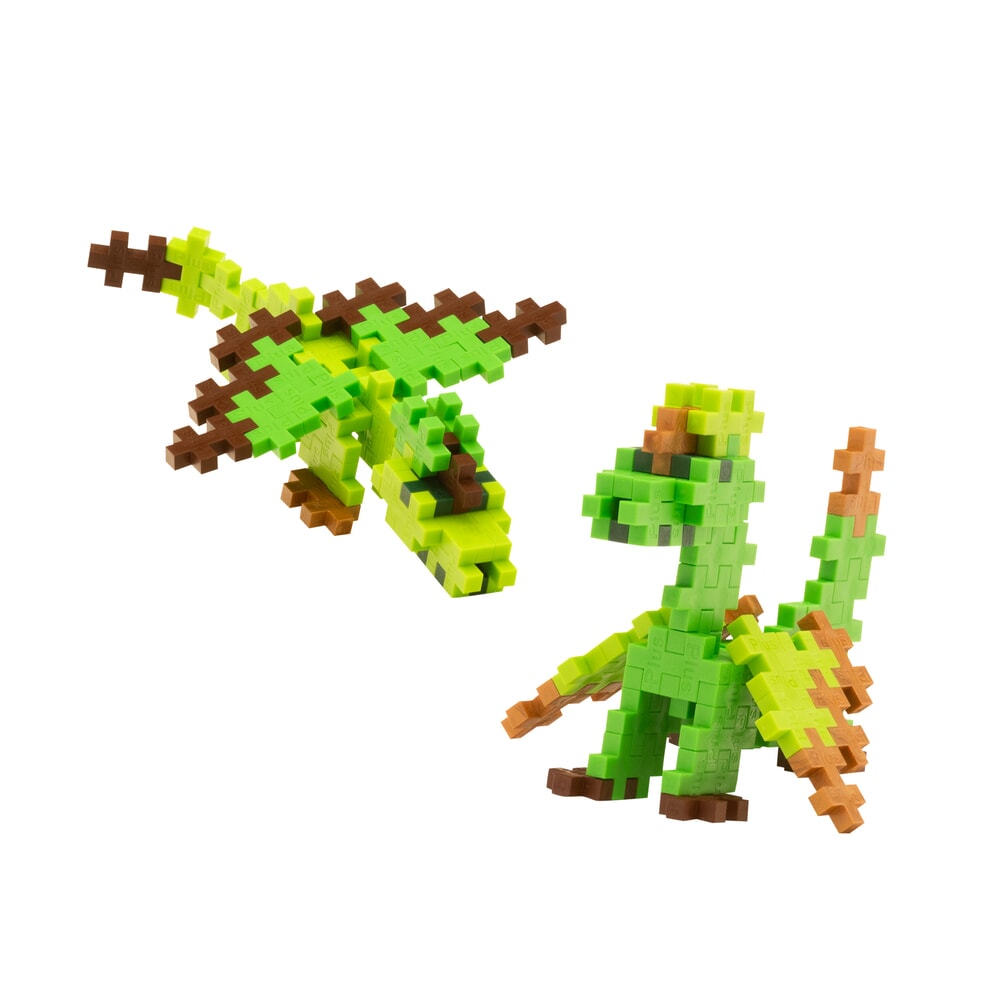 Plus-Plus | Tube Earth Dragons 100 stuks - Afbeelding 2