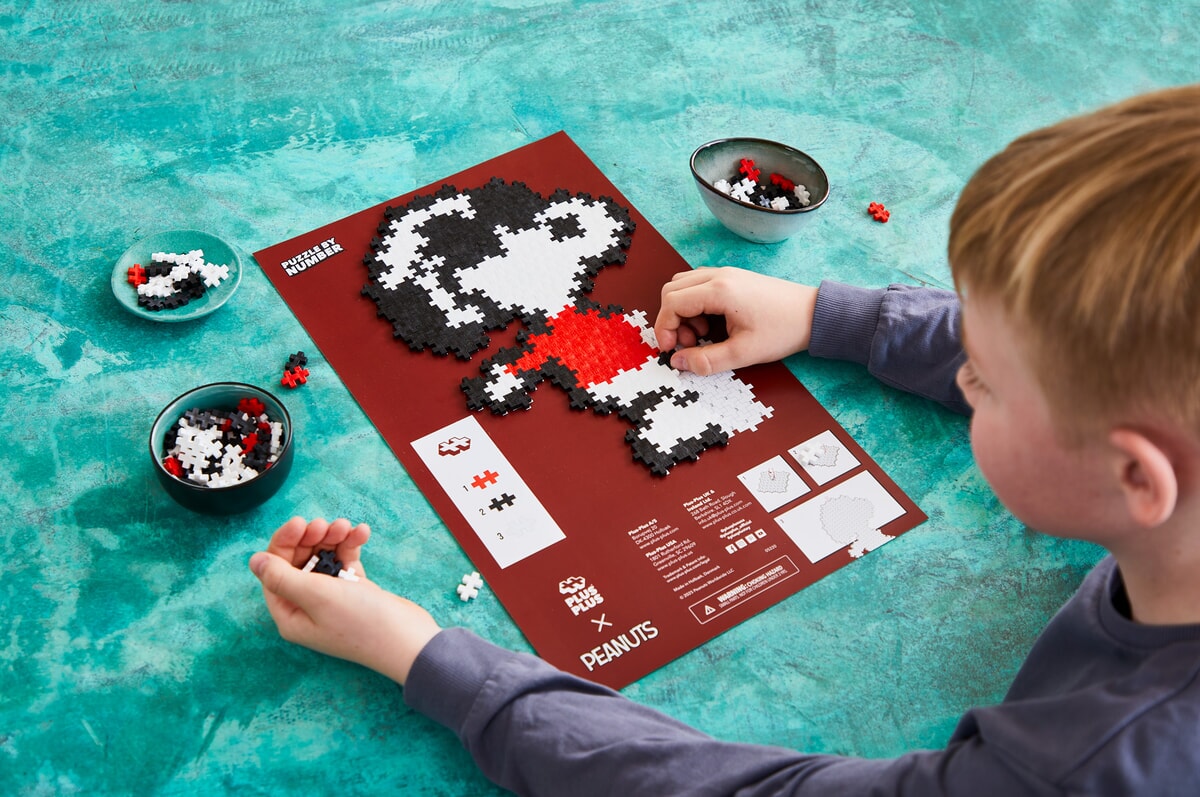 Plus-Plus | Puzzle By Number Joe Cool 275 stuks - Afbeelding 2