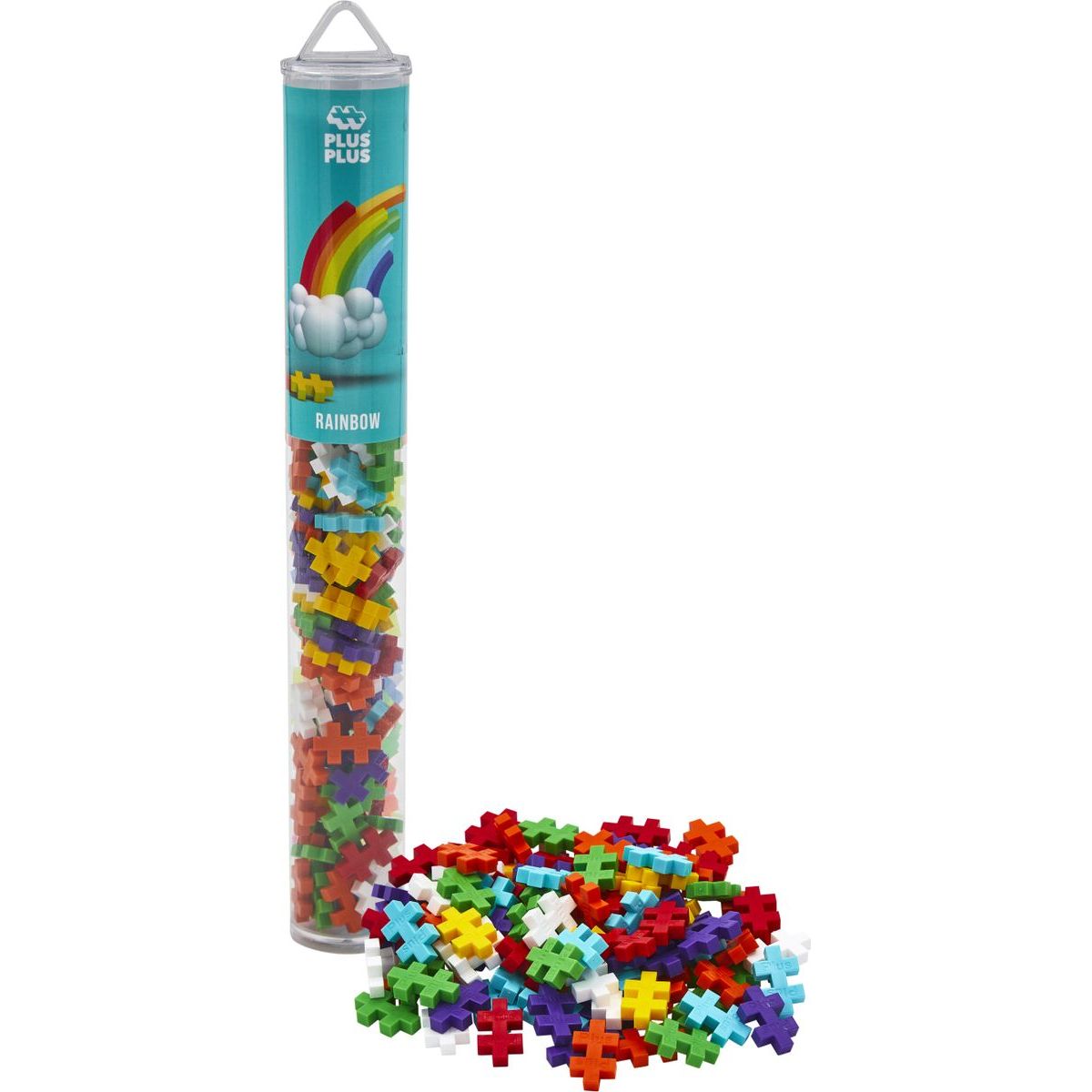 Plus-Plus | Tube Rainbow 100 stuks