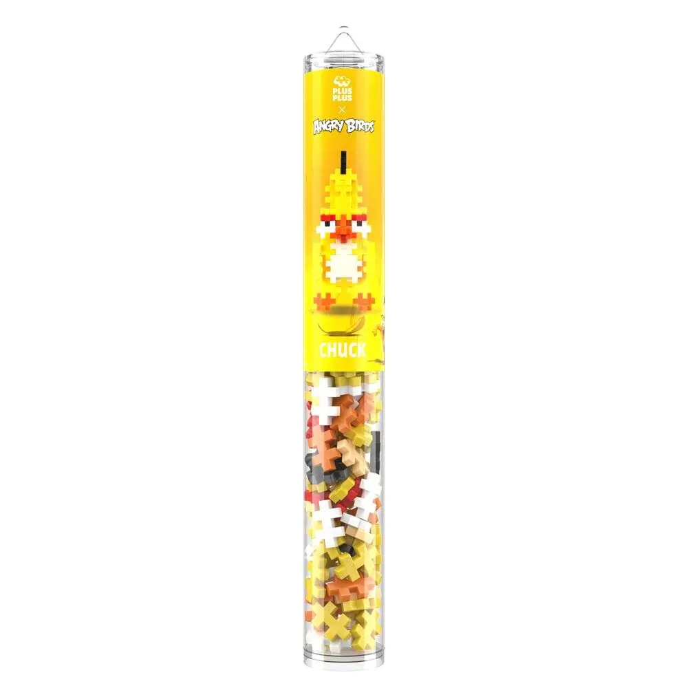 Plus-Plus | Tube Angry Birds – Chuck 110 stuks - Afbeelding 3