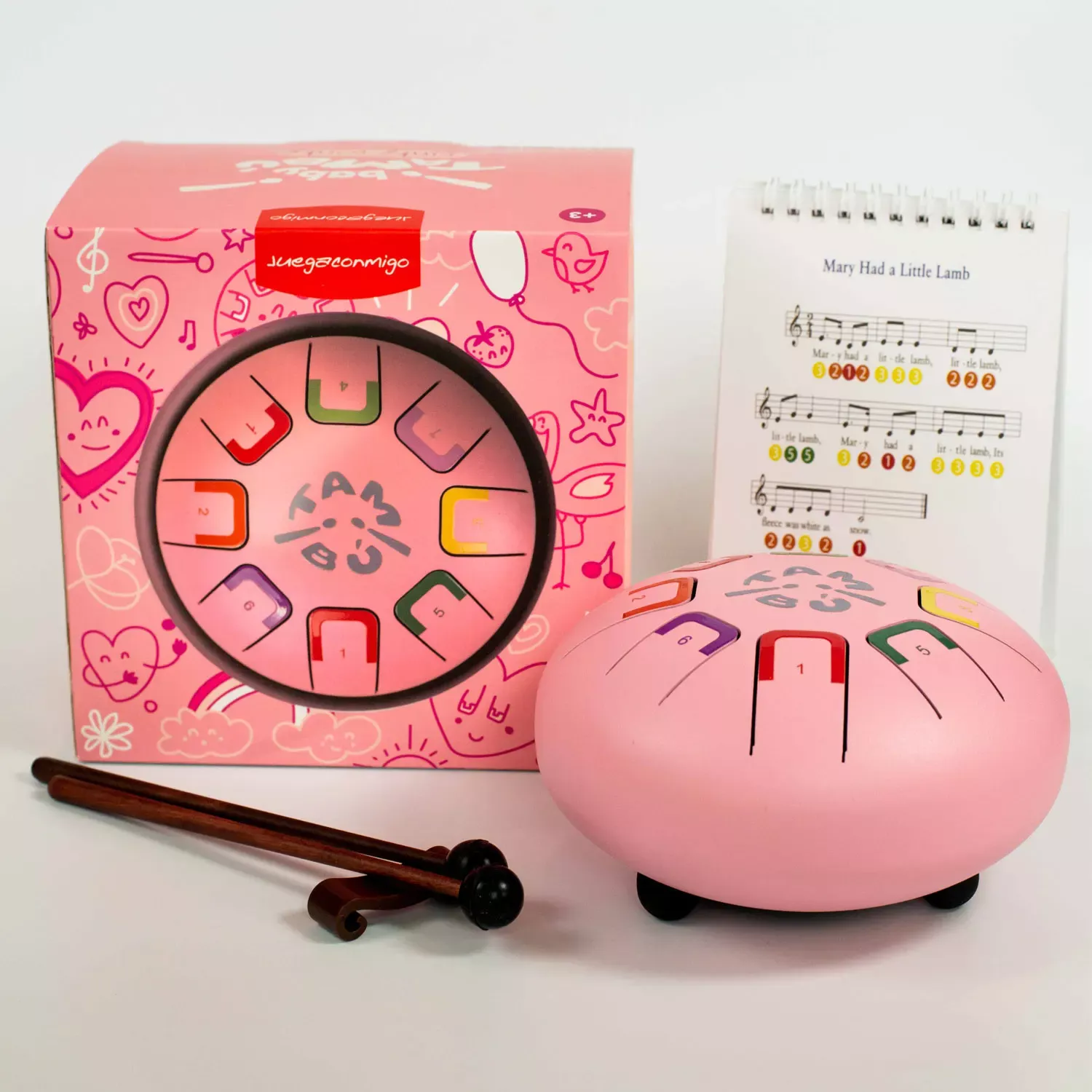 Baby Tambu | Tongtrommel – Pinky Winky - Afbeelding 2