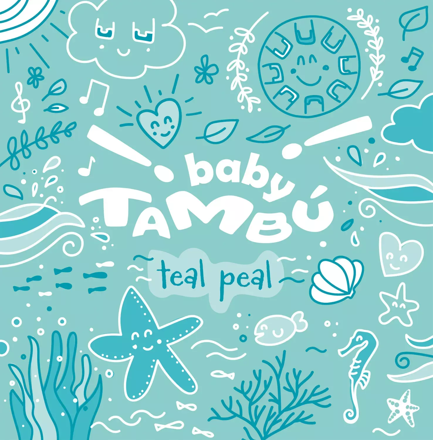 Baby Tambu | Tongtrommel - Teal Peal - Afbeelding 8