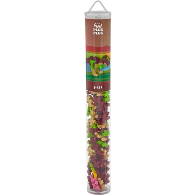 Plus-Plus | Tube T-Rex 100 stuks - Afbeelding 4