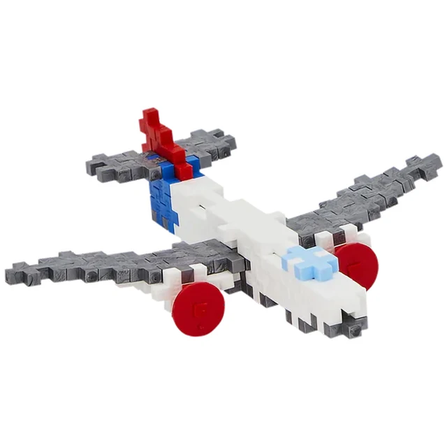 Plus-Plus | Tube Airplane 100 stuks - Afbeelding 3