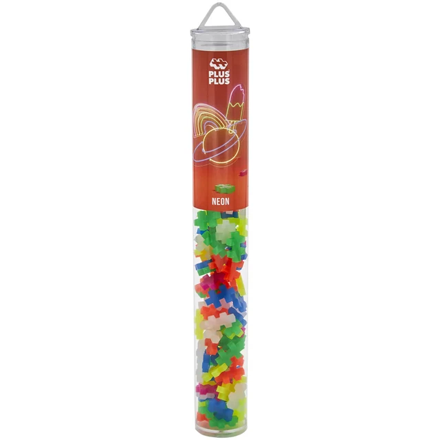 Plus-Plus | Tube Neon 100 stuks - Afbeelding 5