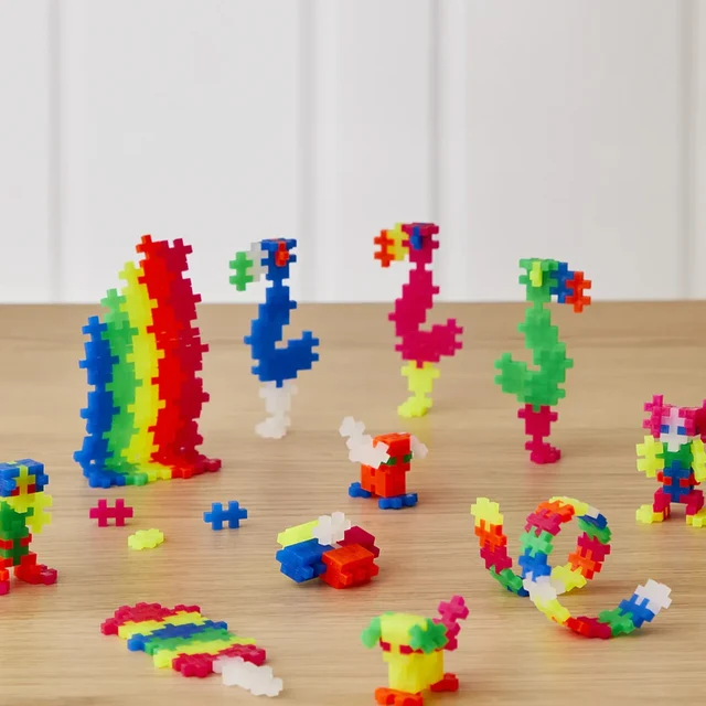 Plus-Plus | Tube Neon 100 stuks - Afbeelding 2