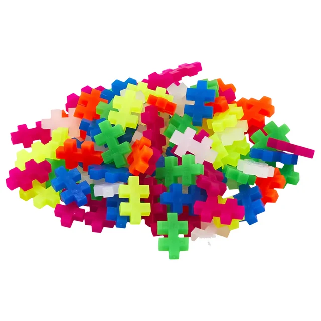 Plus-Plus | Tube Neon 100 stuks - Afbeelding 4