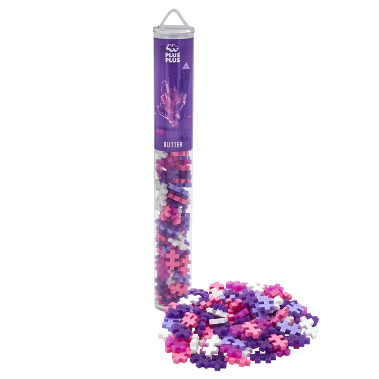Plus-Plus | Tube Glitter 100 stuks