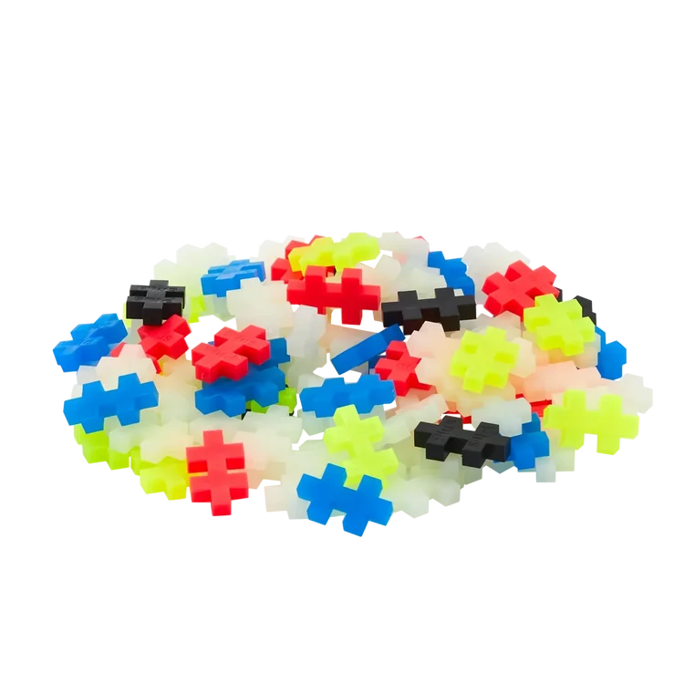 Plus-Plus | Tube Glow 100 stuks - Afbeelding 3