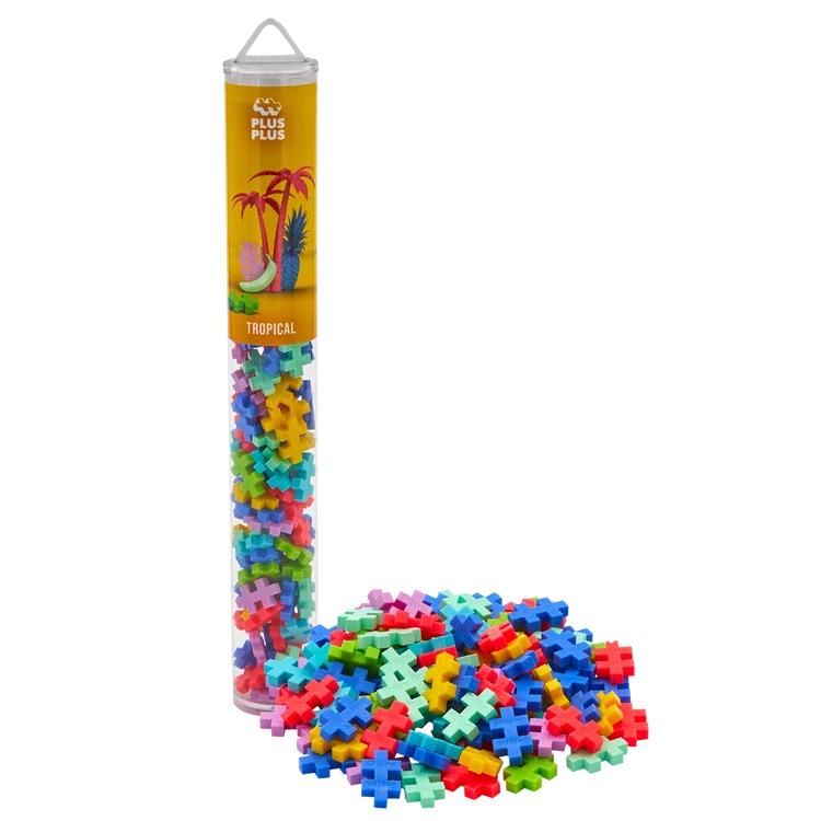 Plus-Plus | Tube Tropical 100 stuks