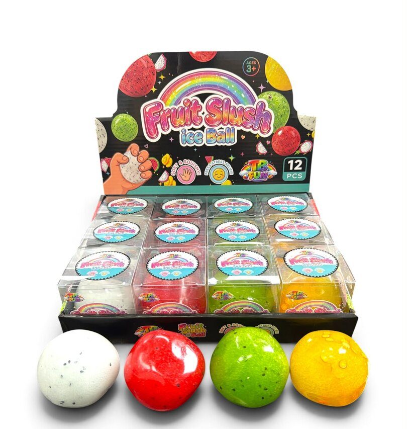 TB Fun | Fruit Slush Ice Ball Squishy Fidget