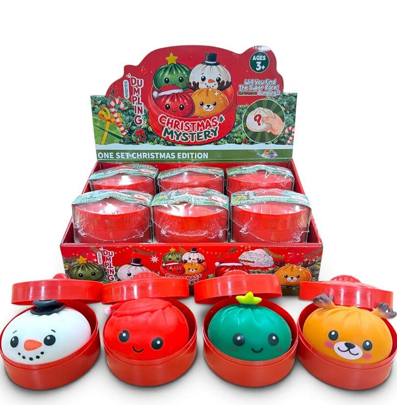 Christmas Mystery Dumpling Squishy Fidget