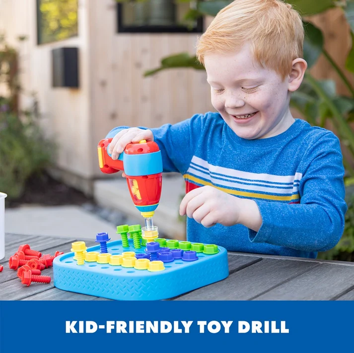 Learning Resources | Design & Drill Bolt-It Bucket - Educatief Bouwspeelgoed - Afbeelding 2