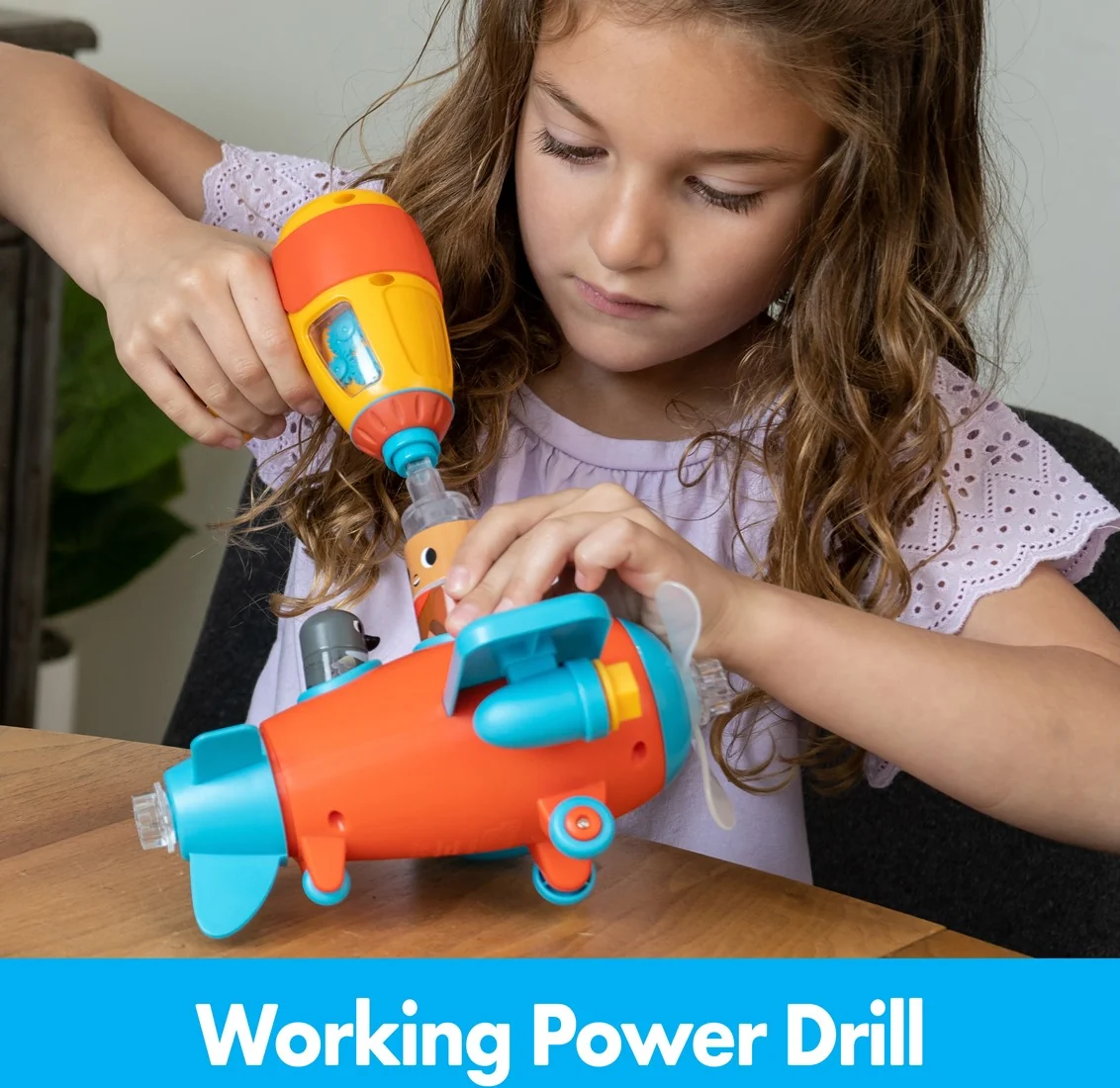 Learning Resources | Design & Drill Bolt Buddies Plane - Educatief Bouwspeelgoed - Afbeelding 3