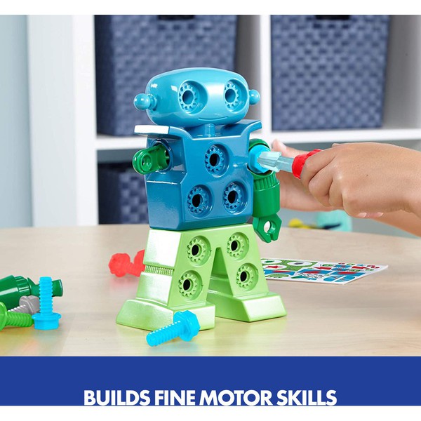 Learning Resources | Design & Drill Robot - Educatief Bouwspeelgoed - Afbeelding 2